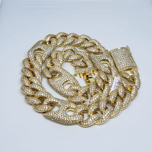 Chaîne de mode Iced Out