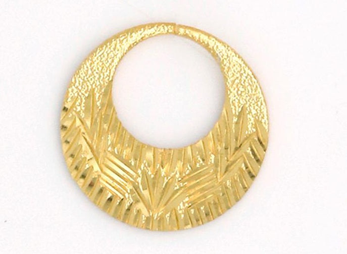 Real Silver 24k Gold Filled fashionable Nattiyan Earrings