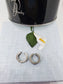Clip-On Hoops for non pierced ears:Black, Gold, Silver