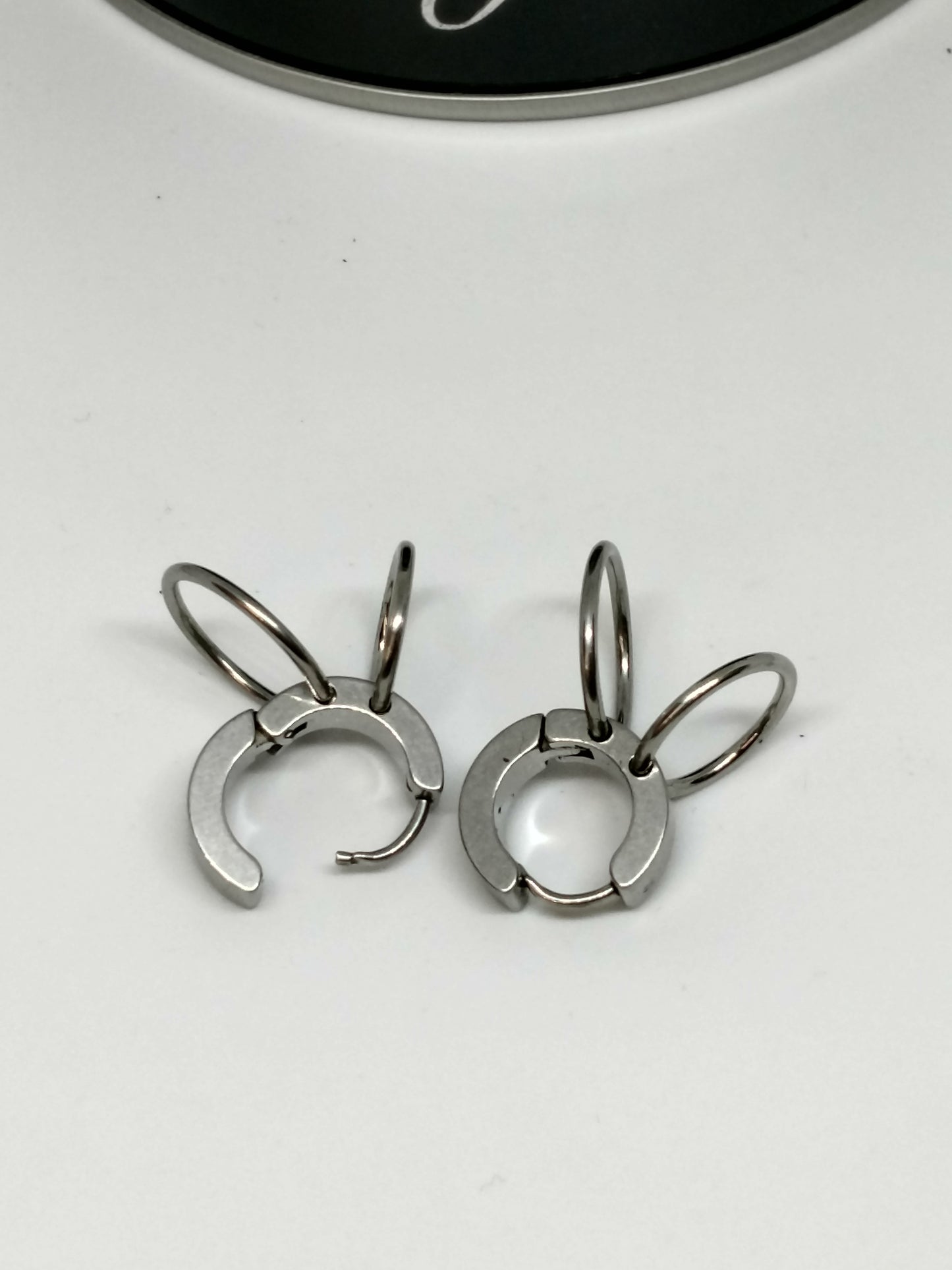 Mens hoop earrings