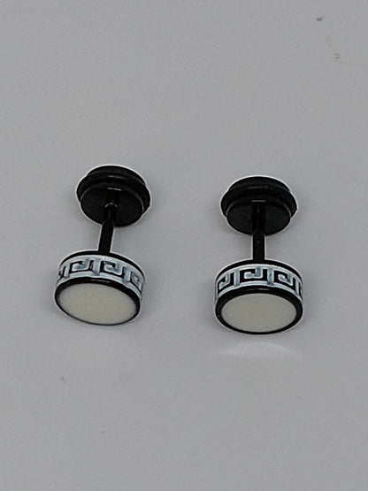 Boucles d'oreilles à tige (fermeture à vis)
