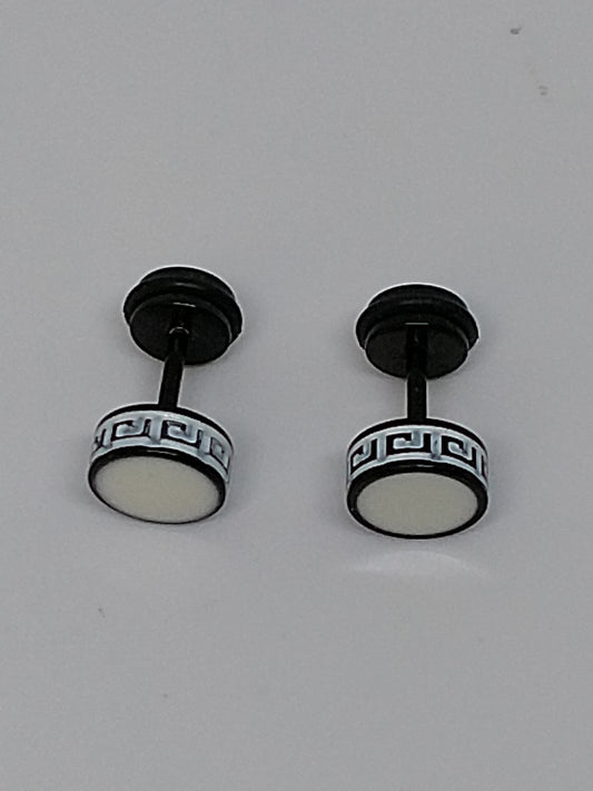 Boucles d'oreilles à tige (fermeture à vis)