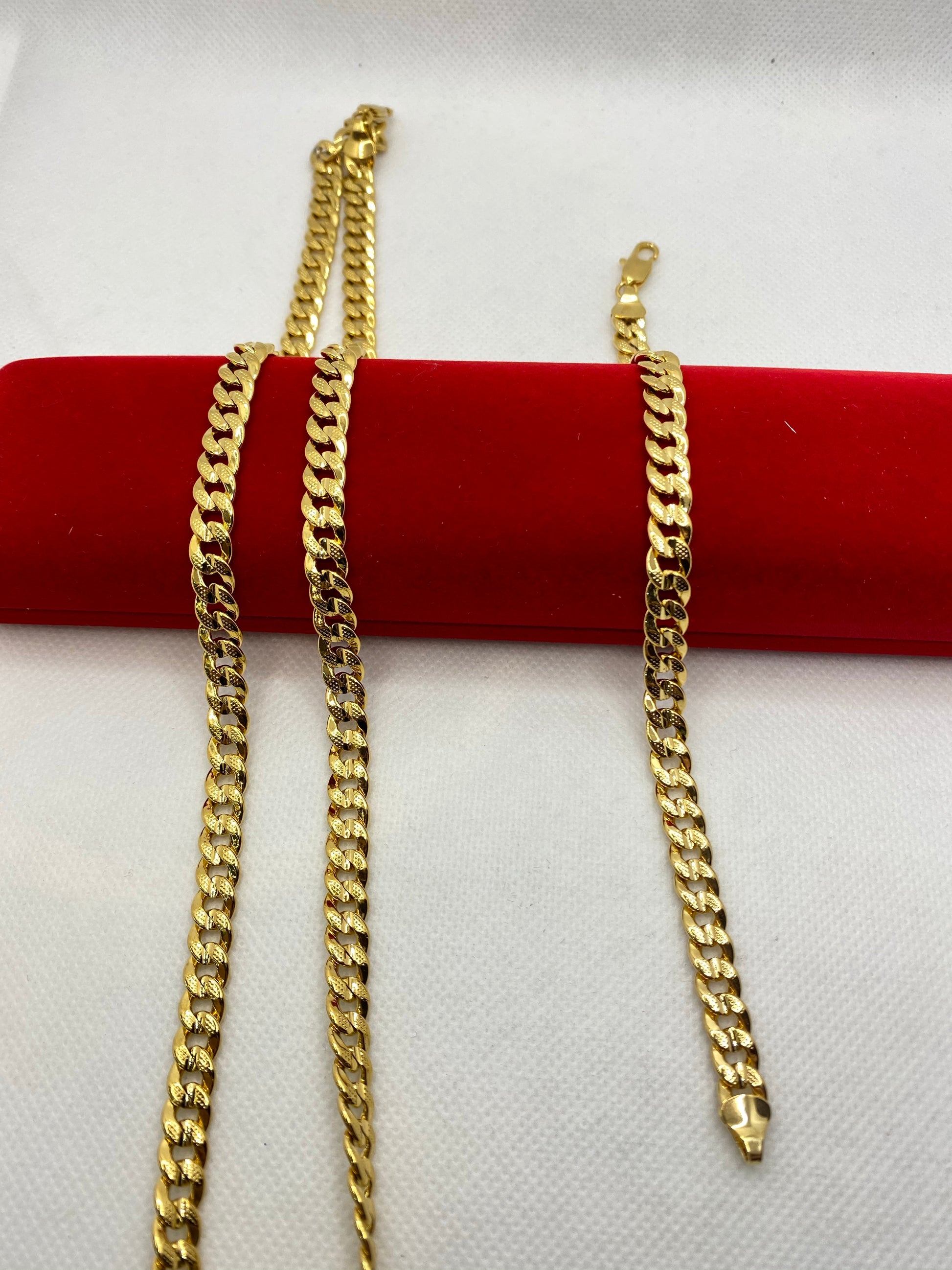 Designer cuban link deals bracelet