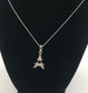 925 Sterling Silver Eiffel Tower Necklace