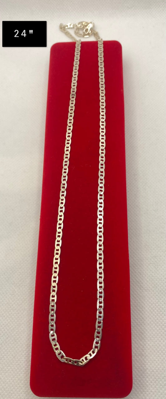 Chaînes à maillons Gucci en argent sterling