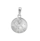 Real silver saint Christopher pendant