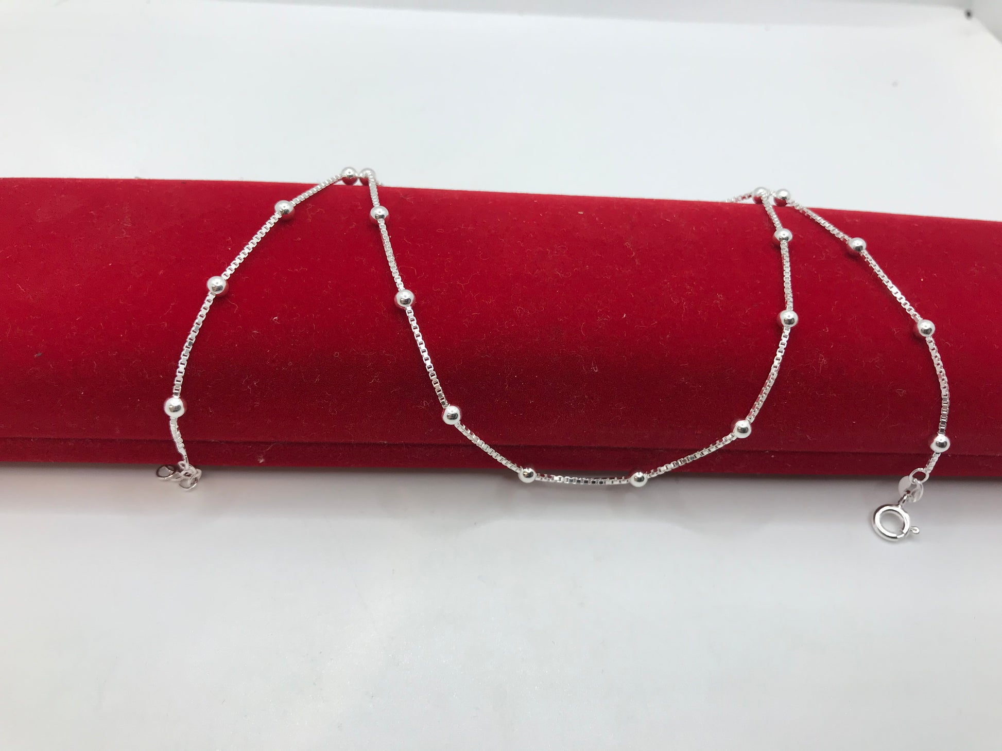 Original silver anklets price clearance