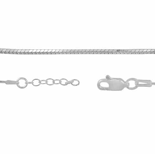 Bracelets de cheville en argent véritable avec breloques (étoile)