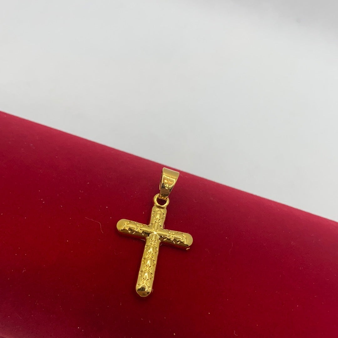 18-K GP Holy Cross & Crucifix