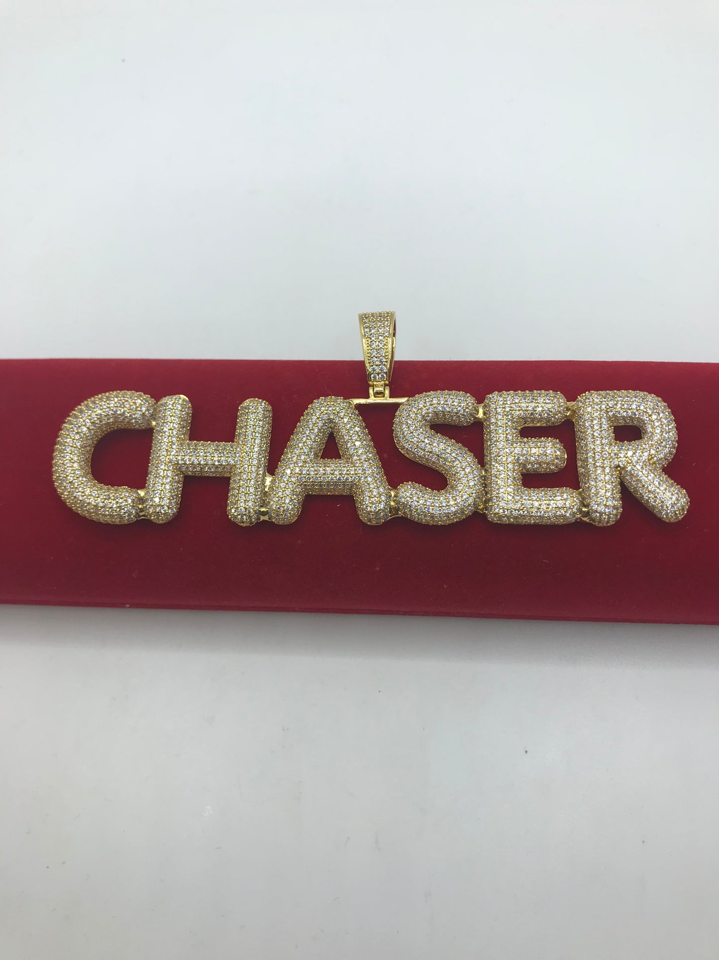 Iced out HipHop Chaser pendant