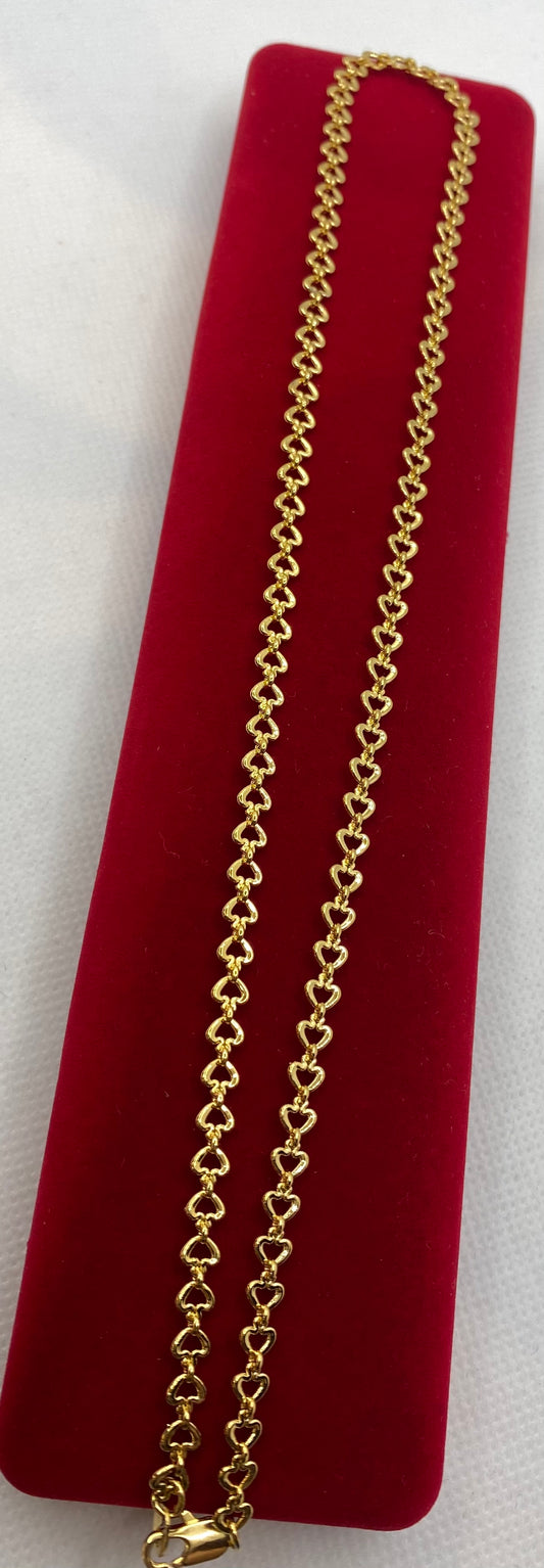 New design gold plated chain