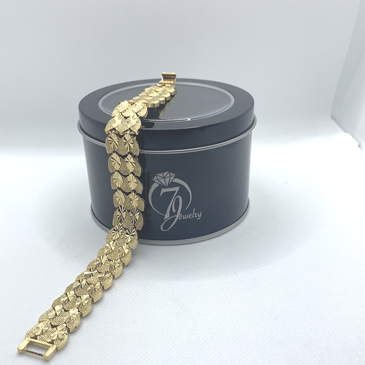 Gold plated bracelet