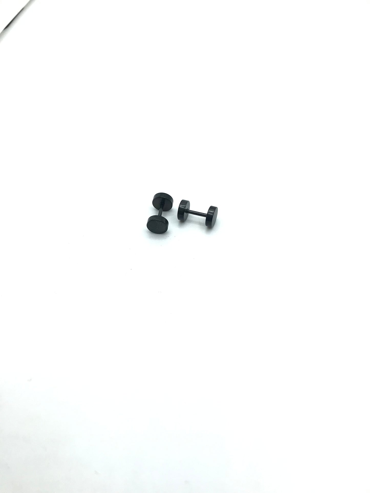 Stainless steel screw back studs(black color)