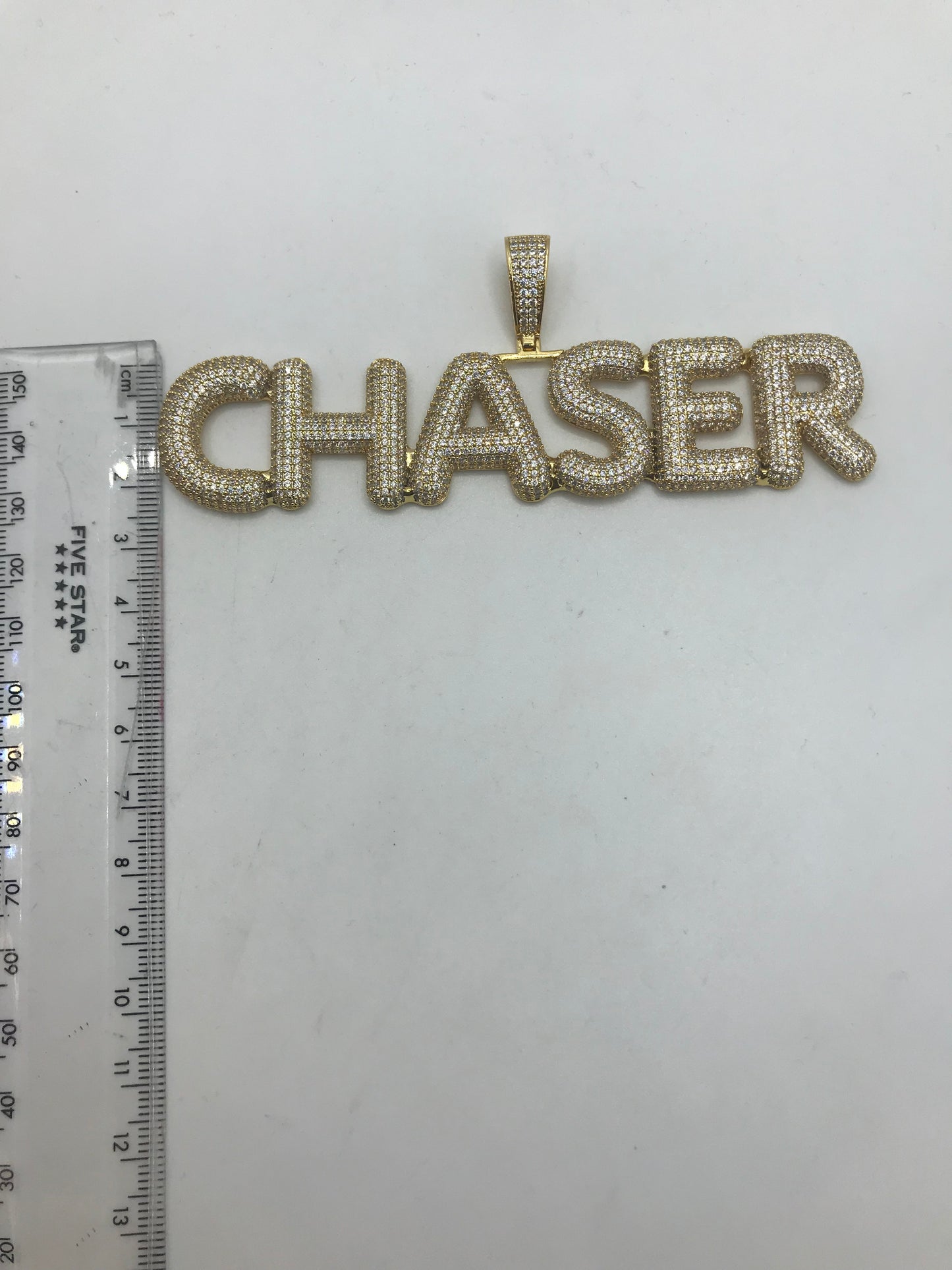 Iced out HipHop Chaser pendant