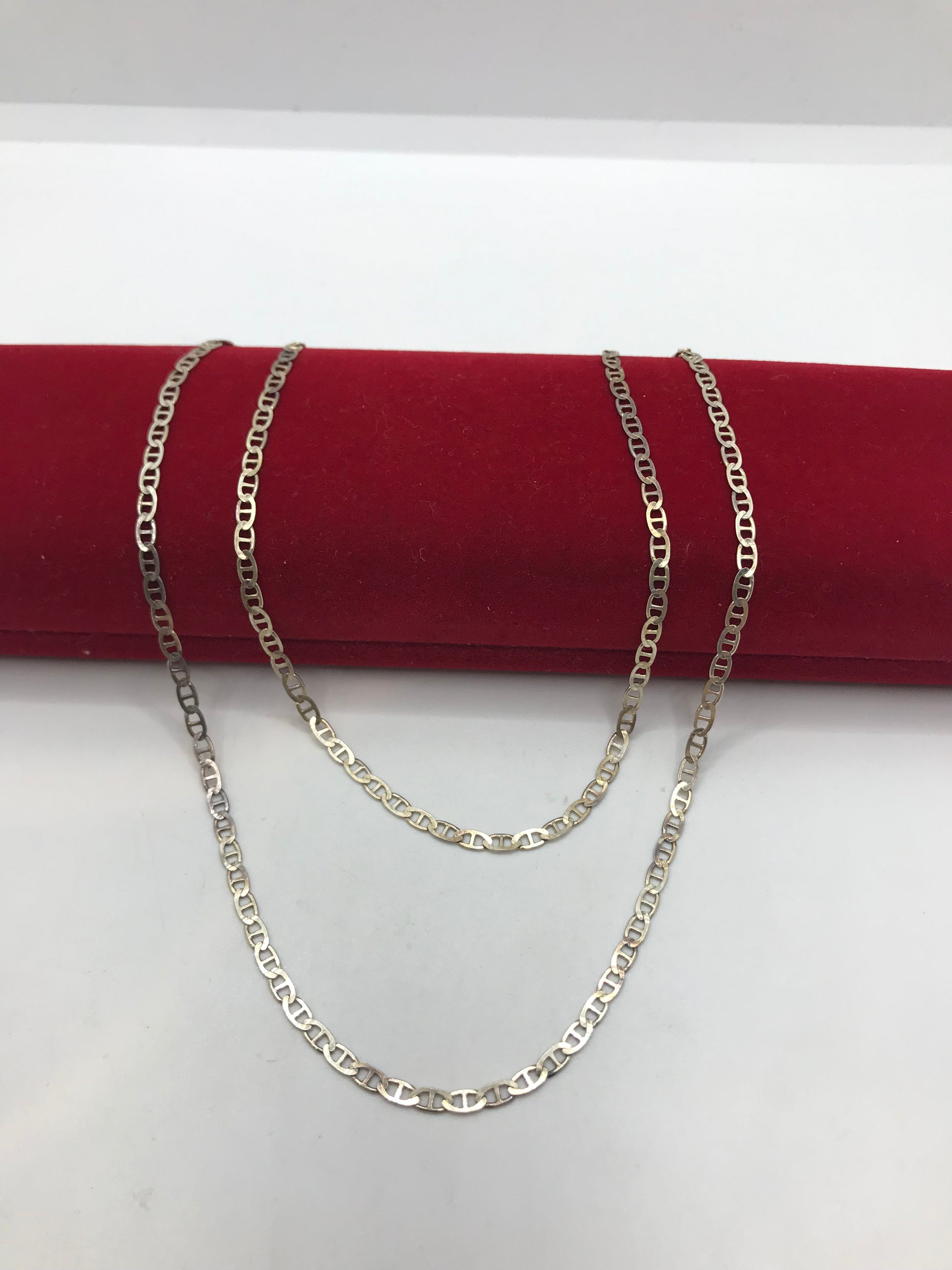 Gucci link silver on sale chain