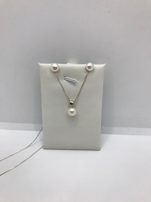 Ensemble de perles en argent sterling
