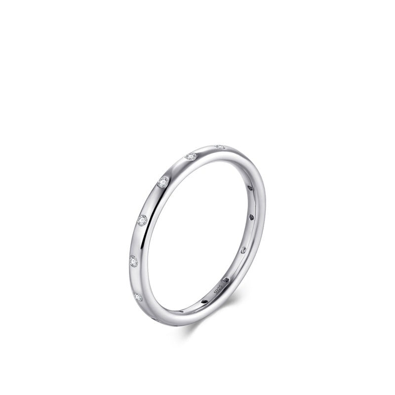 Sterling silver designer ring