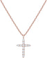 Cross pendant necklace