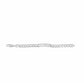 Cuban link real silver ID Bracelet