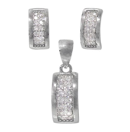 Ensemble en argent sterling 925