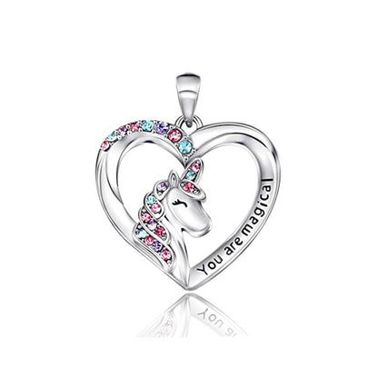 Collier licorne en argent sterling