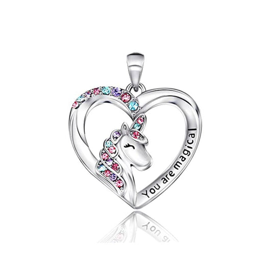 Collier licorne en argent sterling