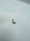 Real silver freshwater pearl pendant