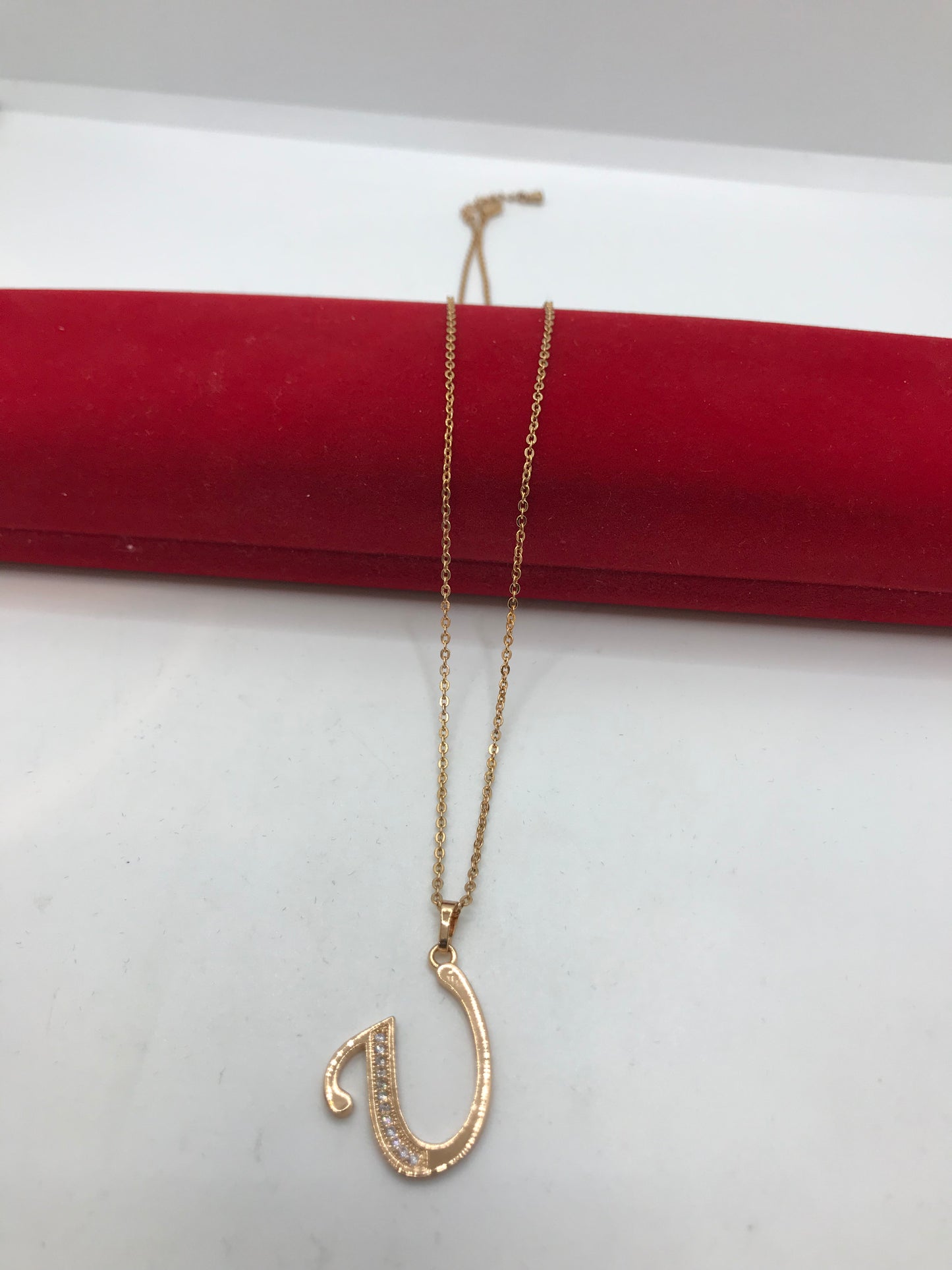 Rosegold Initials Necklace