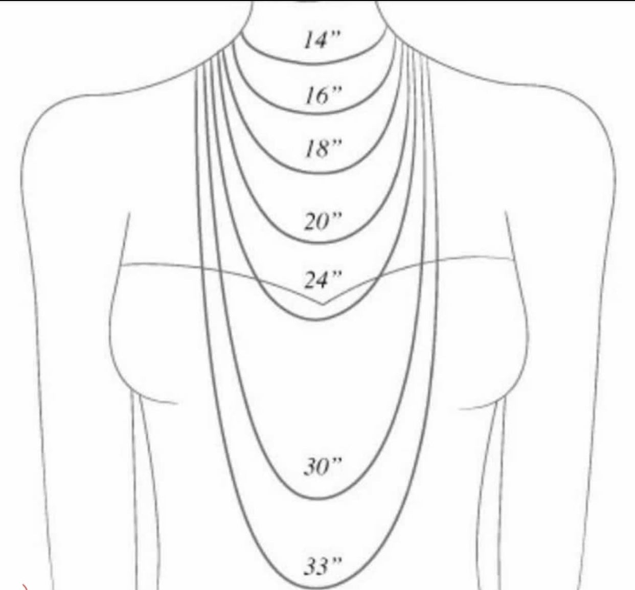 Collier tendance en or rempli