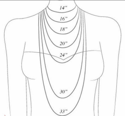 Collier tendance en or rempli