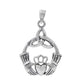 Sterling silver Claddagh pendant