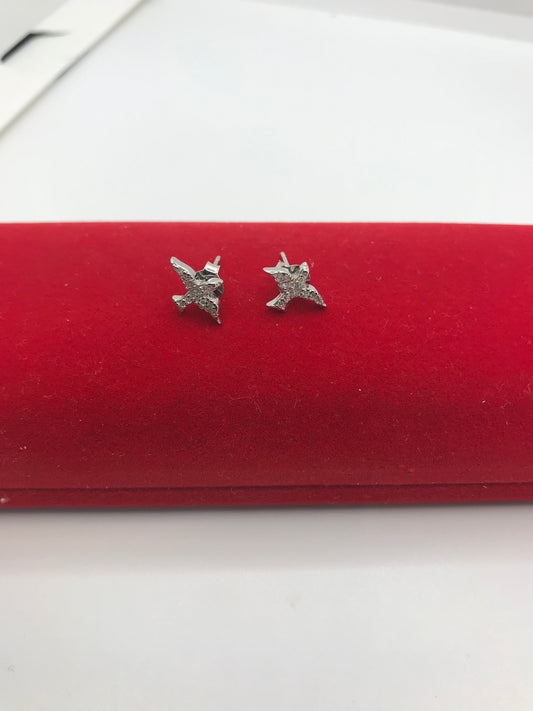 925 sterling silver bird earrings